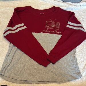 Wanda Vision Red and Gray Long Sleeve Tee